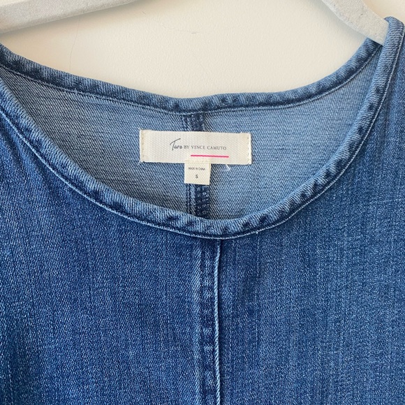 NWOT Size S Vince Camuto Denim Dress - Picture 6 of 6